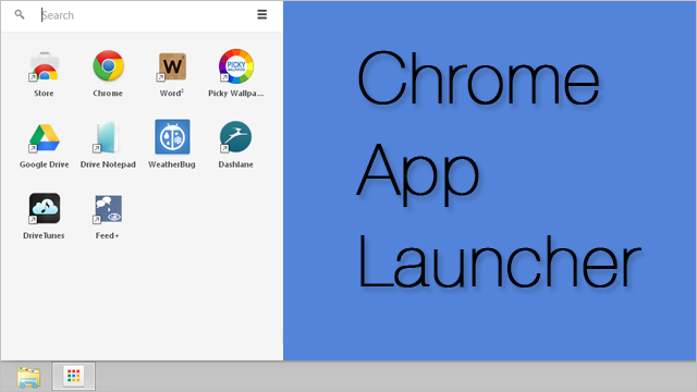 Chrome App Launcher Windows 10
